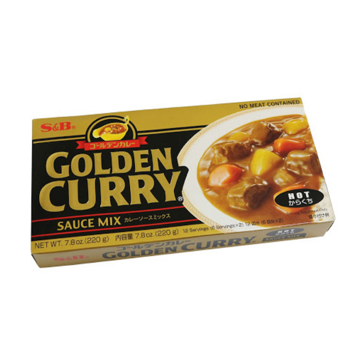 Golden Curry Hot 220g (6663935066298)