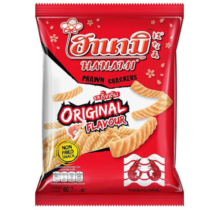 Hanami Prawn Crackers Original 60g (6665006514362)